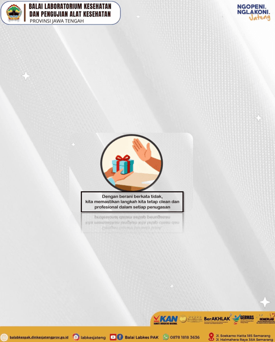 ASN Bersih Tanpa Gratifikasi