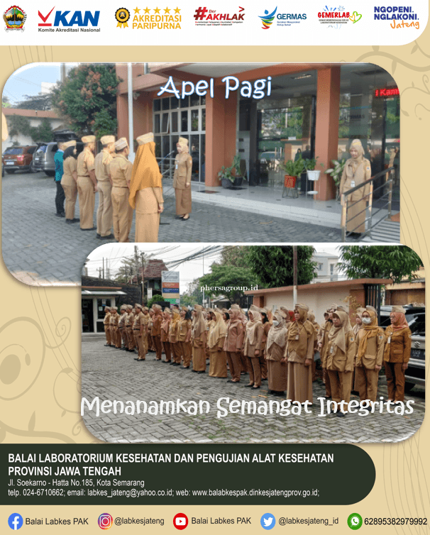Apel Pagi: Menanamkan Semangat Integritas