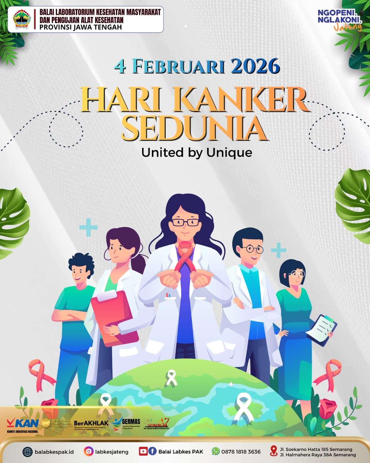 United by Unique: Menyatukan Langkah Melawan Kanker